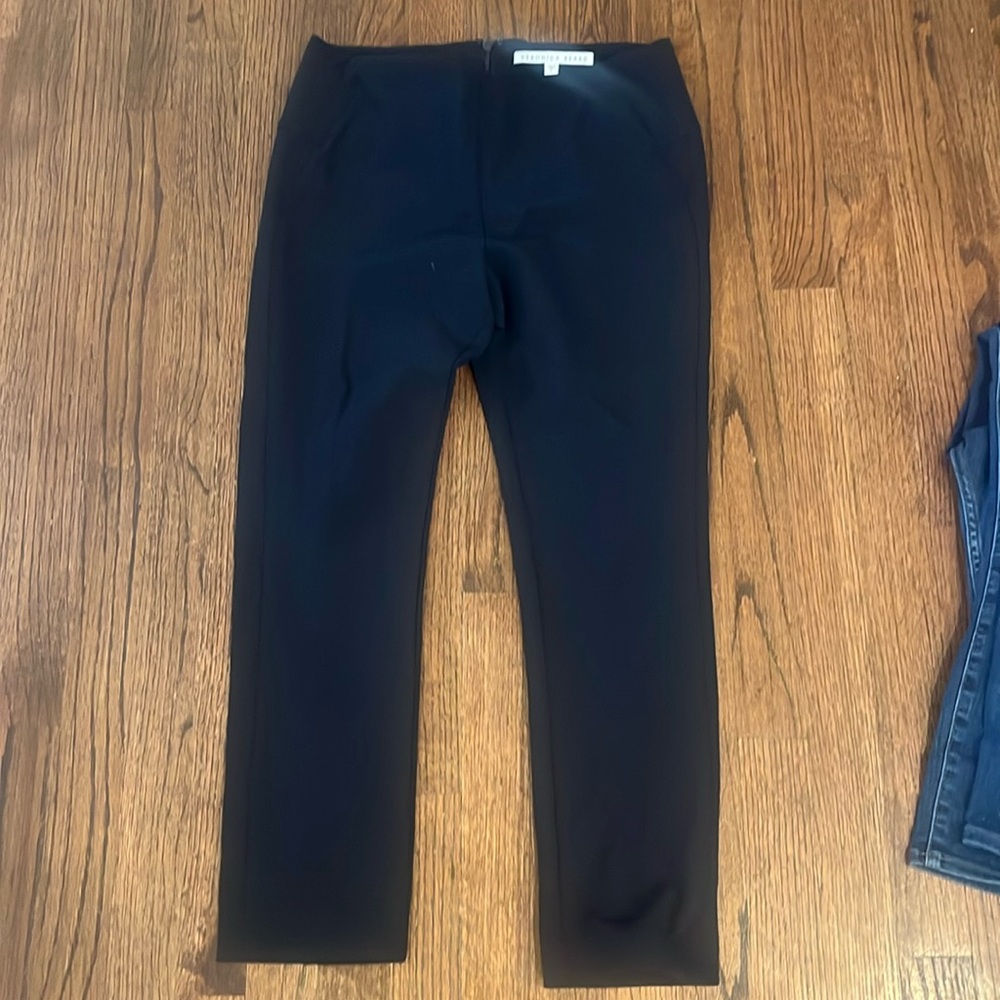 Veronica Beard scuba navy pants size 8